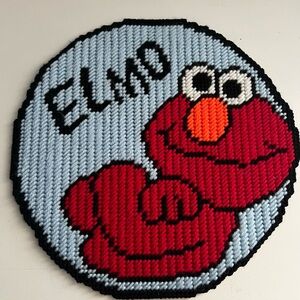 Elmo Crochet Decor